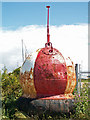 Disused buoy near boat compound, Wells