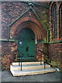 St Elizabeth of Hungary Church, Aspull, Doorway