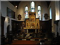 The altar in St Mary the Virgin church, Elham