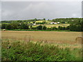 Looking W from the Elham Valley Way