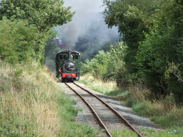 The Welshpool and Llanfair Light Railway at Golfa