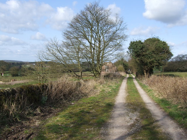 1804 Caldon to Froghall Tramway at Whiston