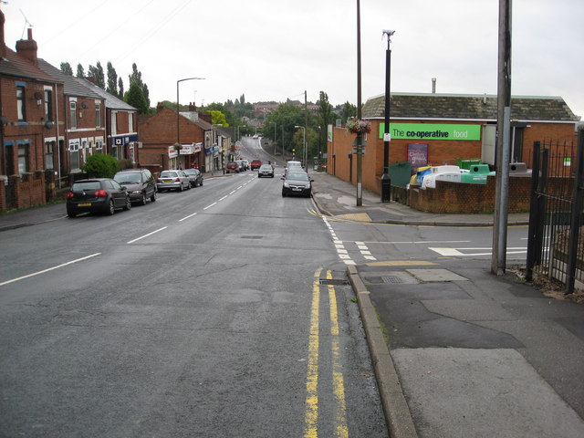 Swallownest - High Street © Alan Heardman cc-by-sa/2.0 :: Geograph ...