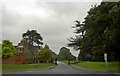 Entrance into Escrick Park estate.