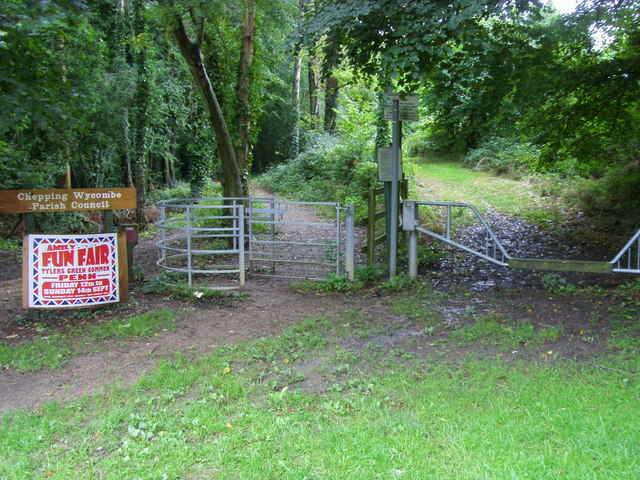 Bridleway into King's Wood
