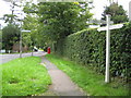 Totteridge: Barnet Lane fingerpost