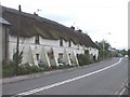 Buttressed cottages, St Nicholas, Vale of Glamorgan