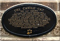 J3279 : The 'Castle Cat' plaque, Belfast Castle by Rossographer