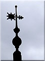 Weather vane on the Victoria Hall, Braemar