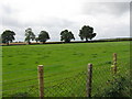 SO7661 : Field near Rosses Lane crossroads by Peter Whatley