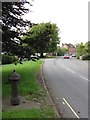 Main road and old parish pump, Clifton on Teme