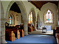 Parish Church, Lampeter Velfrey: interior