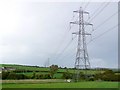 Powerlines near Chickerell