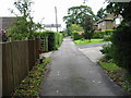 Looking S along Rectory Lane