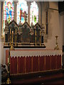 The altar at St Peter and St Paul, Wymering