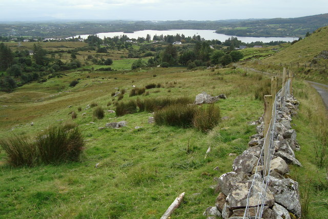 Overlooking Garvagh and Lough Eske