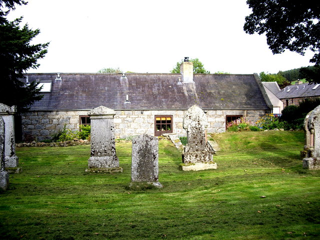 A cottage by the kirkyard