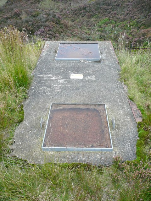 Mysterious slab, Norland Moor, Norland