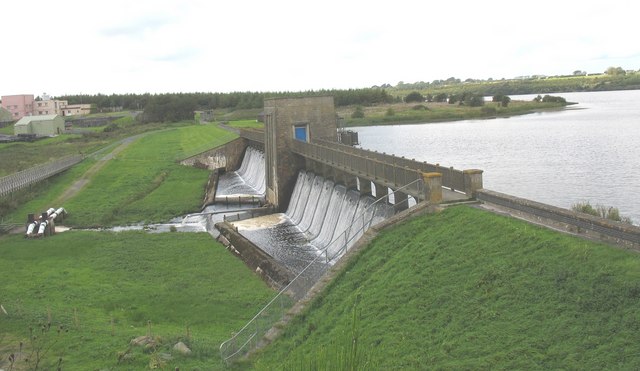 The Cefni Dam from the forest walk © Eric Jones :: Geograph Britain and ...