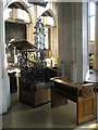 The lectern at  All Hallows by the Tower