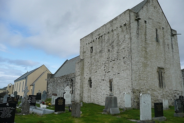 Clare Abbey and church