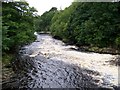 The River Clyde below the weir