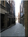 Looking southwards down Lovat Lane towards Monument Street