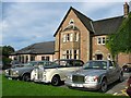 Vintage cars at Loch Fyne Hotel 3