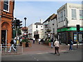 Pedestrian crossing on the A258