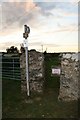 Footpath through the gate