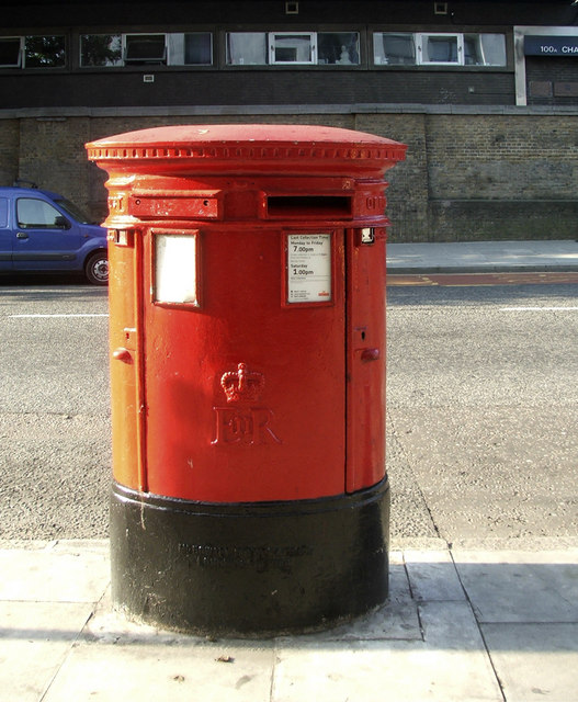 Elizabeth II Pillar Box, Chalk Farm... © Christine Matthews cc-by-sa/2. ...