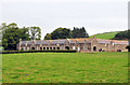 Traditional stone farm buildings at Bethelnie