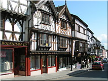 SO5174 : Ludlow town centre by Rob Purvis