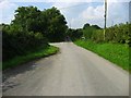 Lane junction on the way to Llandissilio