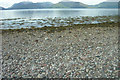 Pebble beach on Loch Linnhe