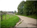 Track leading to Burnhouse Mains.