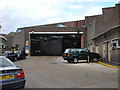 Hounslow bus garage, side entrance