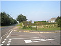 Junction of Wimborn Close and the B4031