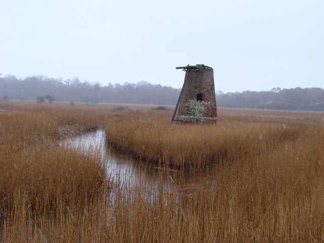 Dunwich marshes, Walberswick Mill