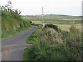 Country lane at Fawside