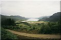 The view of Loch Riddon from above Auchnagarron