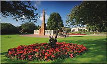 NH6644 : War memorial & gardens, Ness walk by djmacpherson