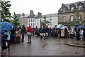 Coldstream Festival - Coldstreamers marching away