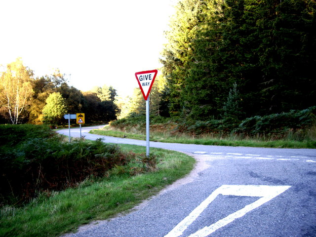 Junction of Aboyne and Banchory roads