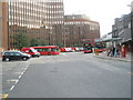 TQ3381 : Aldgate Bus Station by Basher Eyre