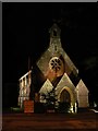 Branksome: All Saints? by night