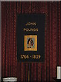 Banner within John Pounds Unitarian Church