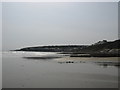 Portscatho from Portcurnick Beach at low tide