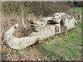 Carved dragon, Nowton Park