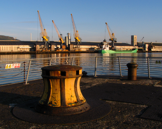 Morning at Stormont Wharf, Belfast